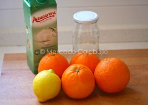 Ingredientes Mermelada de Naranjas dulces