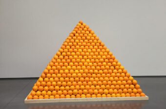 Piramide de naranjas